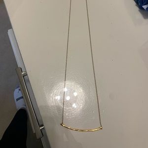 NWOT Gorjana taner bar large necklace